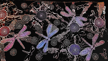 Ancestral Dragonfly Shiny Lycra Tights